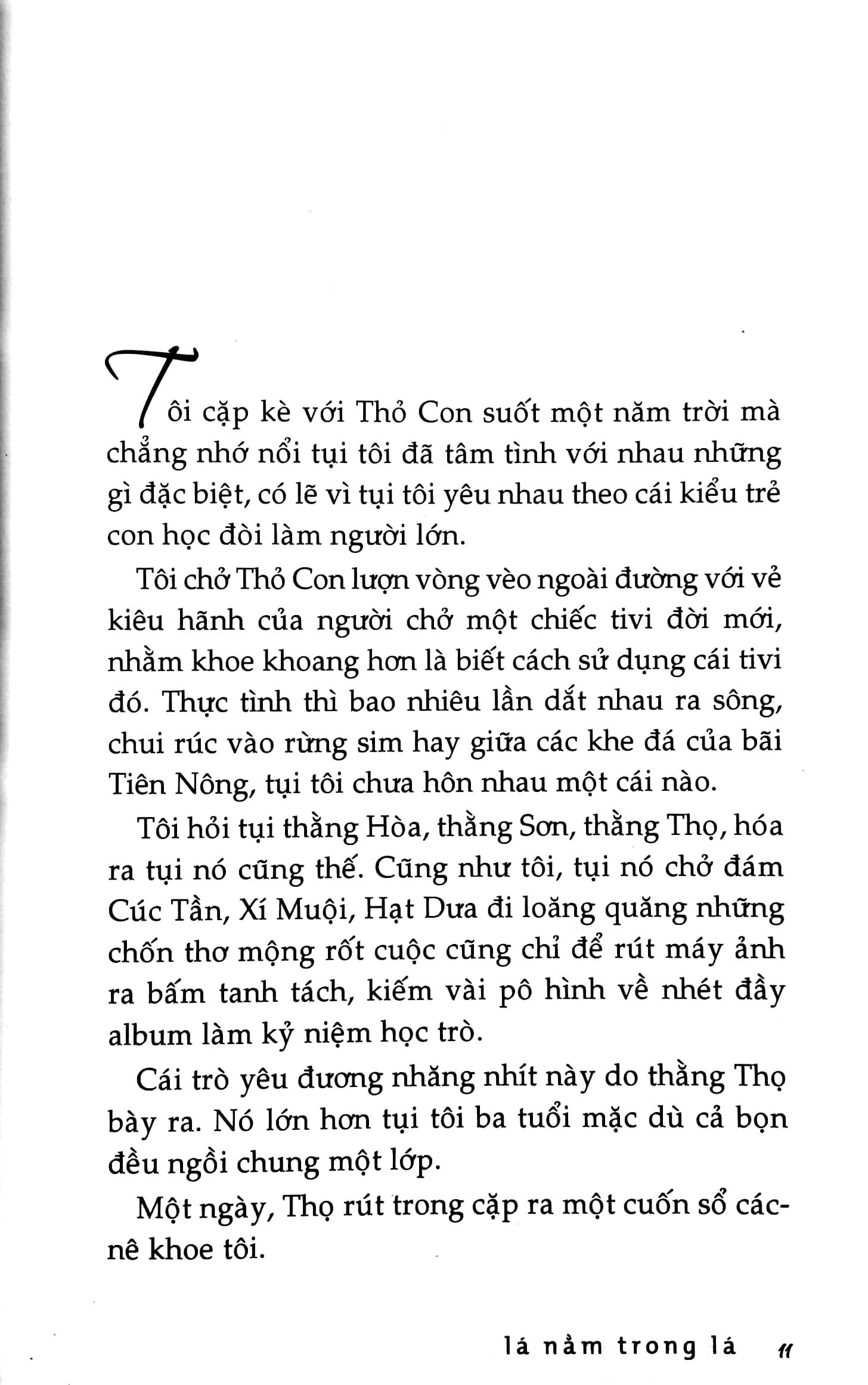 Lá Nằm Trong Lá - Tái Bản 2022