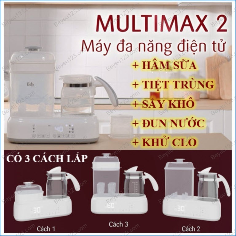 MÁY ĐA NĂNG ĐIỆN TỬ (ALL-IN-ONE) FATZBABY - MULTIMAX 2 - FB9013SLTHẾ HỆ MỚI