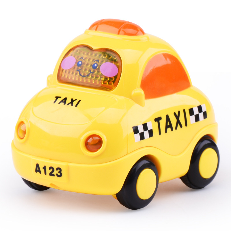 đồ chơi ô tô quán tính KAVY  mô tả xe cứu hỏa, cứu thương, cảnh sát, taxi đẹp và dễ thương có đèn và nhạc