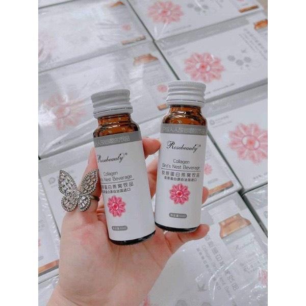 Nước uống Collagen Yến Trắng Da Rose Beauty ( hộp 8 ống)