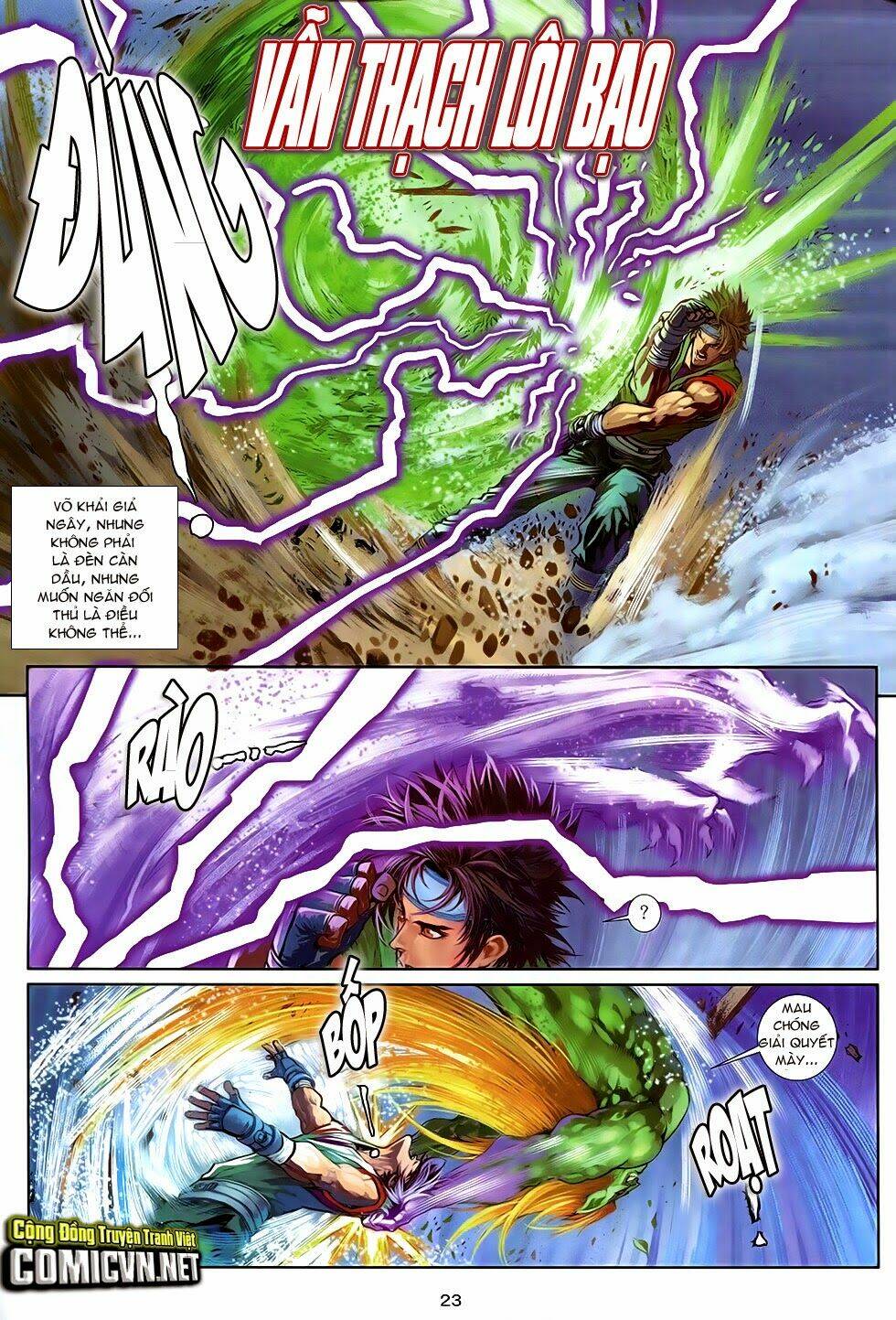 ba động quyền z hadouken zero chapter 4 23