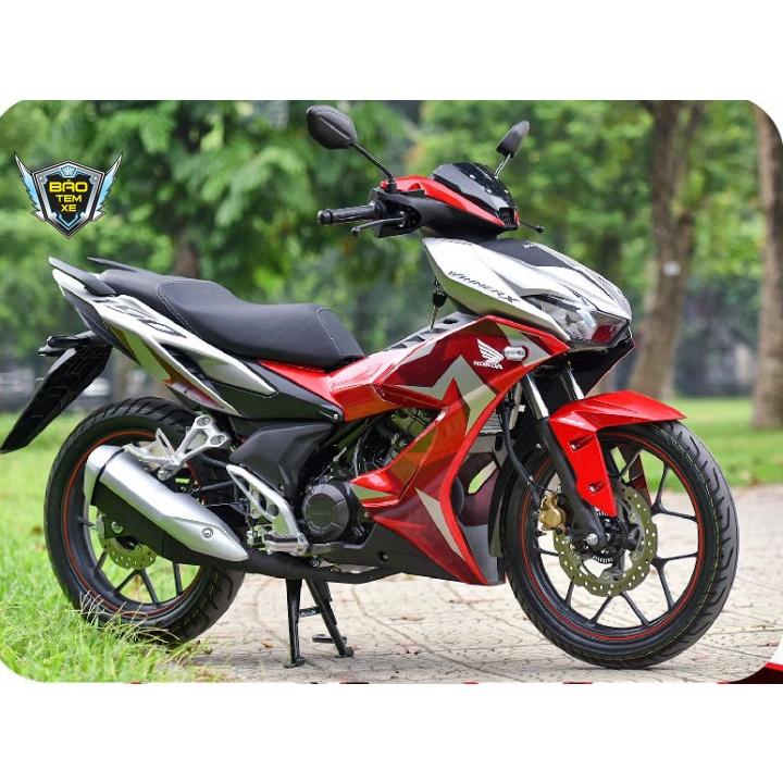 Tem rời dán xe winner Repsol dán xe trắng