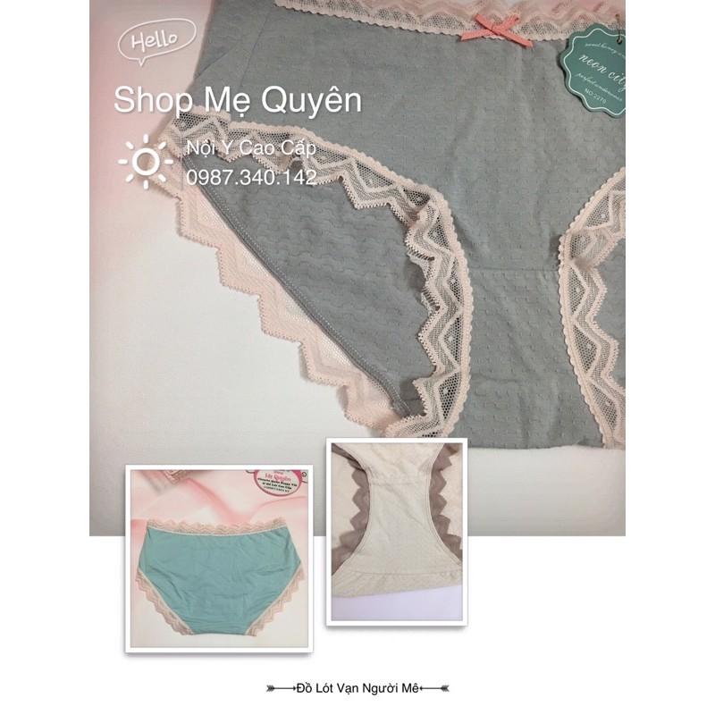 Quần lót Cotton thông hơi phối ren quyến rũ
