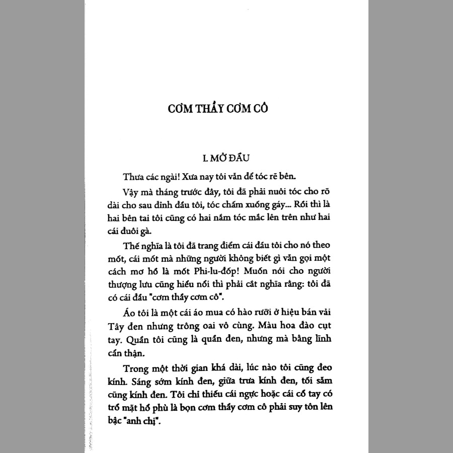 Cơm thầy cơm cô và Cạm bẫy người