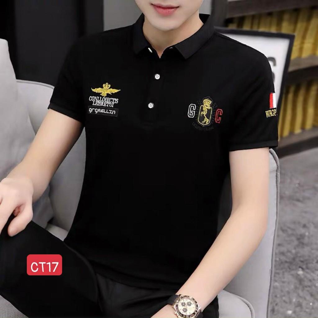 Áo Phông Nam ️️ Áo Thun Nam Tay Ngắn Cổ Bẻ Thời Trang Cao Cấp Mẫu Mới Hàng VNXK Tô Tồ Shop - ATNTT10