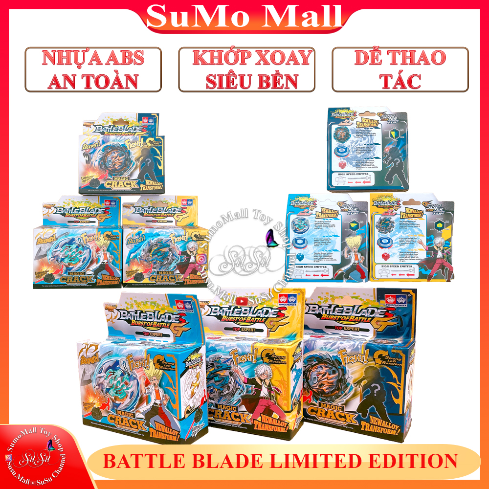 Con quay Battle Blade phiên bản đặc biệt quay mạnh đầm , đồ chơi vận động cho bé trai BeyBlade con quay thần tốc , đồ chơi hot trend