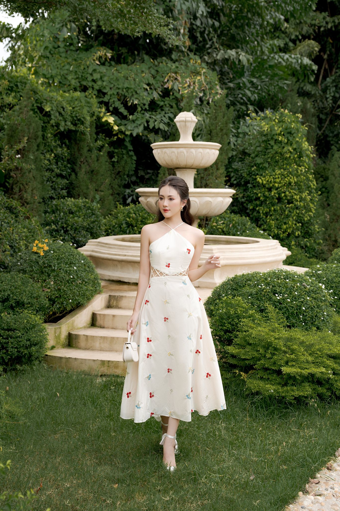 OLV - Đầm Calantha Halter Maxi