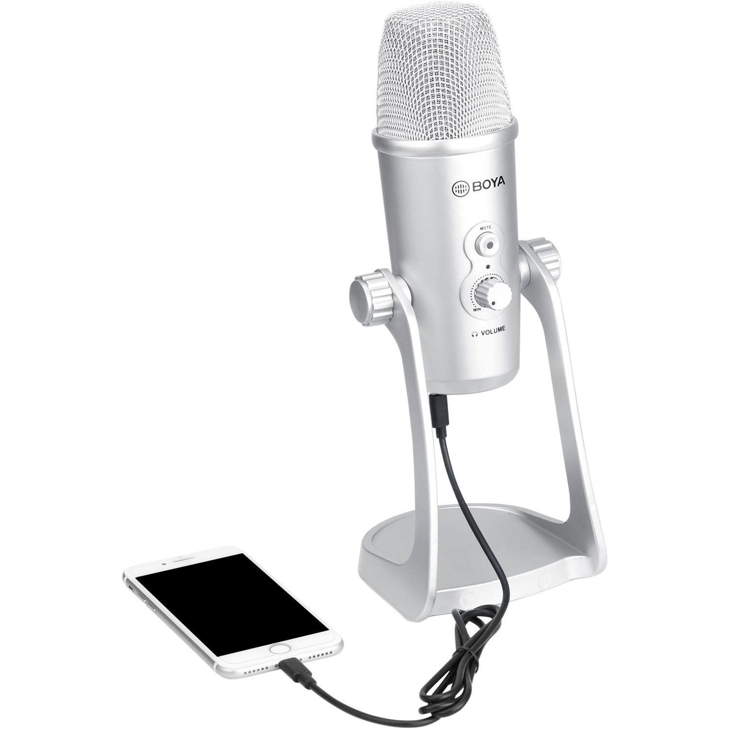 Mic thu âm Boya BY-PM700SP để thu âm clip ASRM độ nhạy tiếng cao - Hàng chính hãng