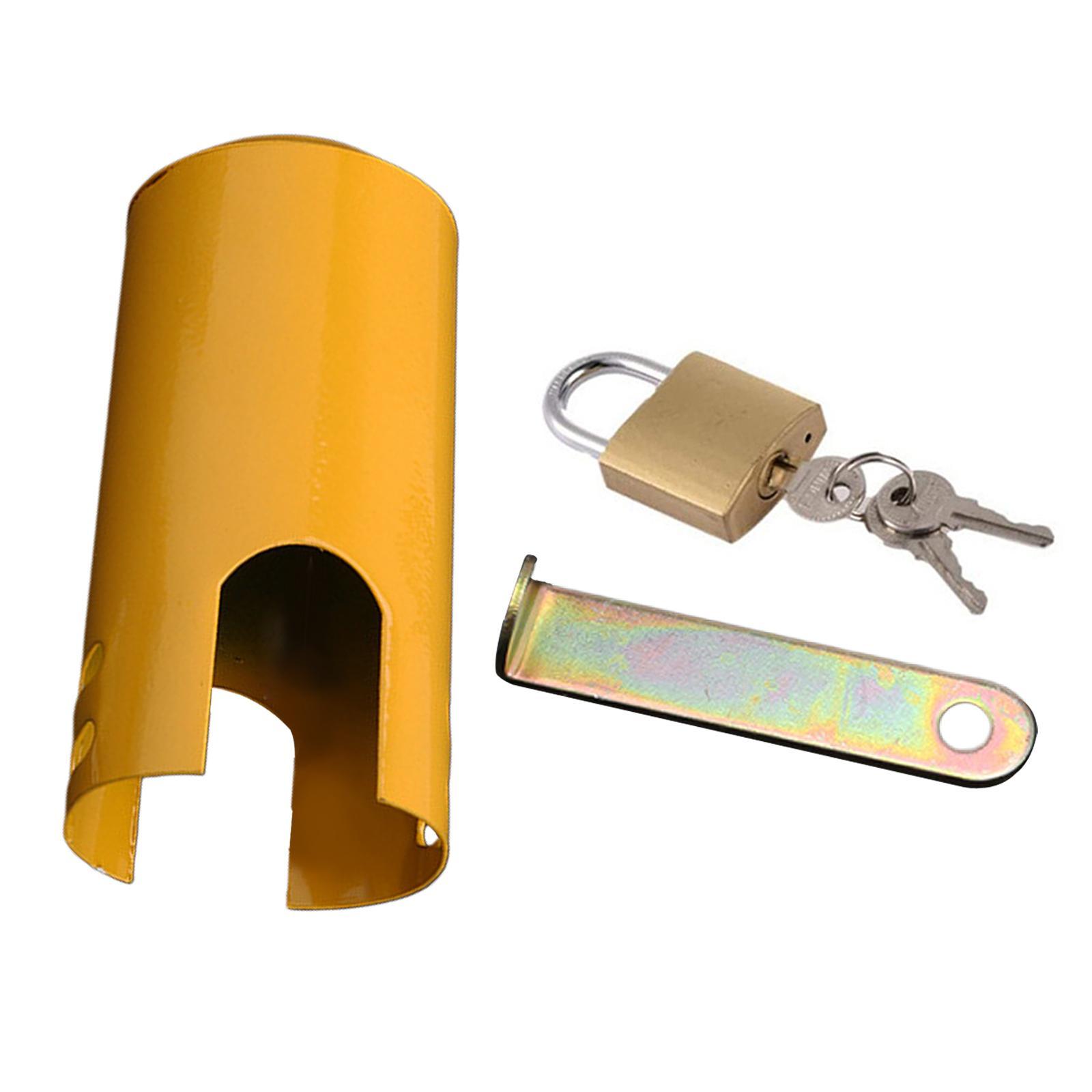 Outdoor Faucet Lock Cover Anti Theft Tap Padlock for Park