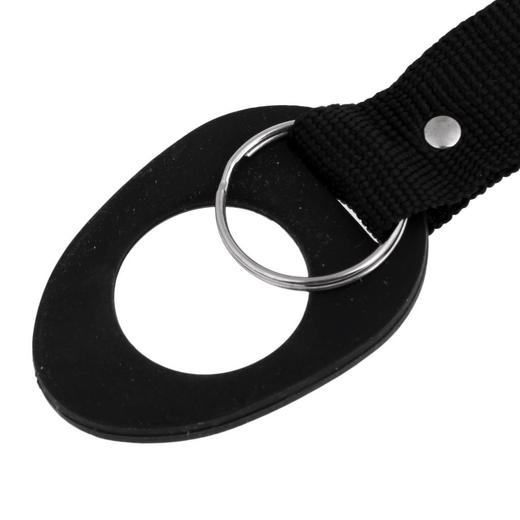 5pcs Buckle Keychain Bottle Holder Strap Quick Release Carabiner Multi-function Outdoor Camping Tool