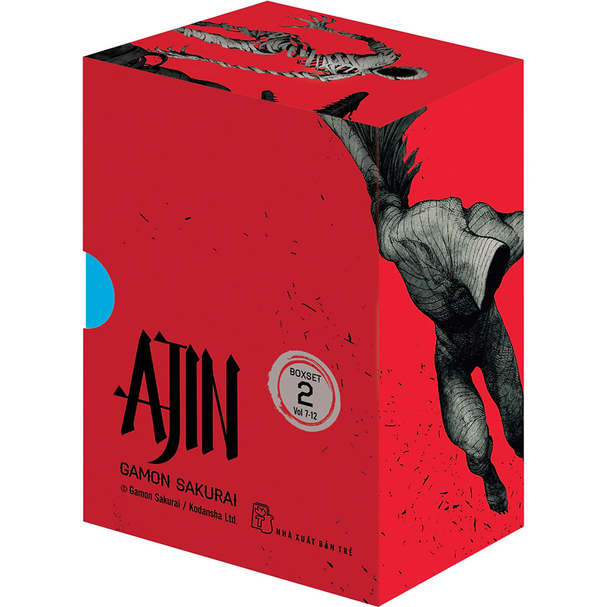 Ajin - BoxSet Số 2 (Tập 7 Đến Tập 12) - Tặng Kèm Bookmark 3D