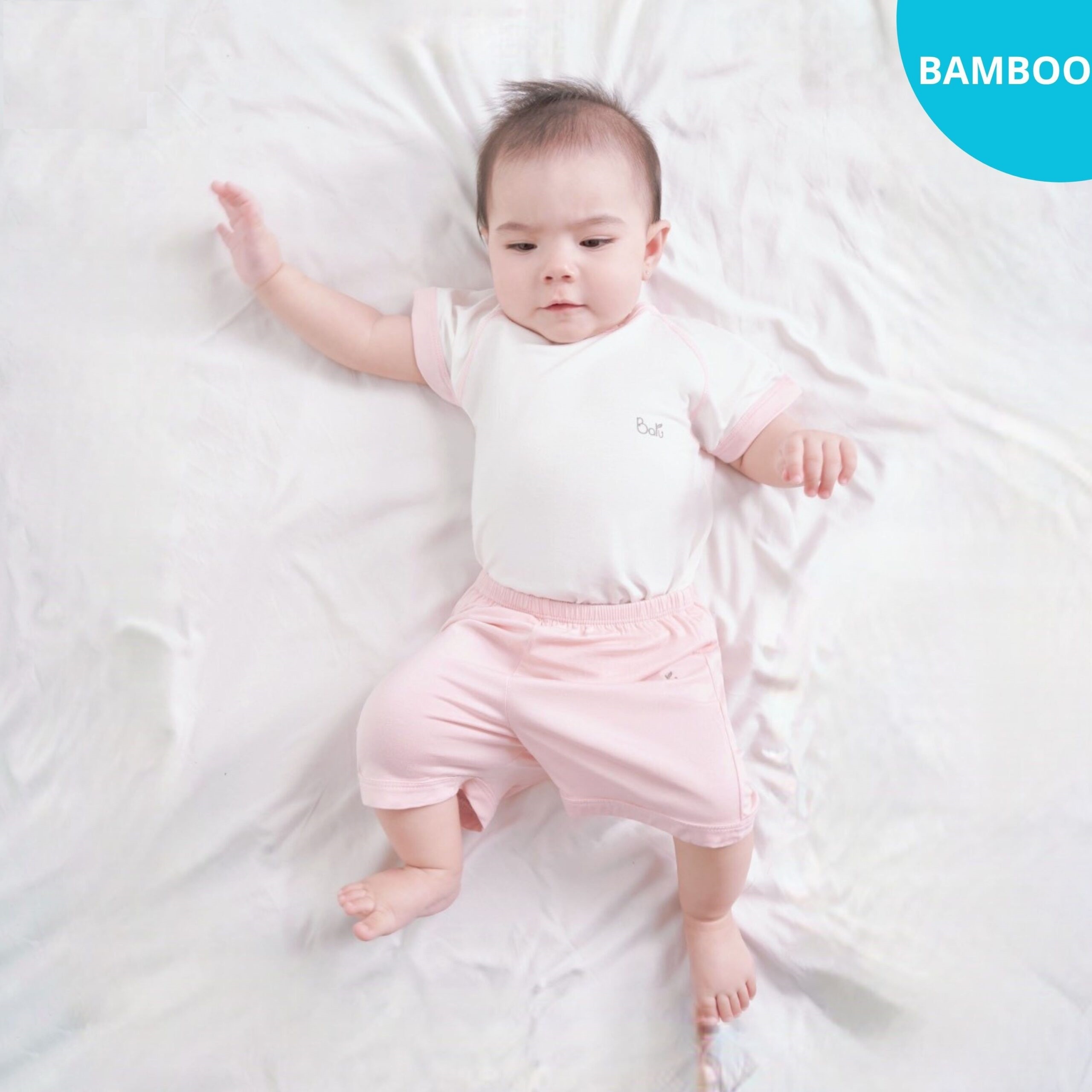 Bộ cộc tay cổ tròn mùa hè  BARU cho bé,chất cotton siêu đẹp hàng xuất dư quần áo trẻ em ( 9M -4Y )