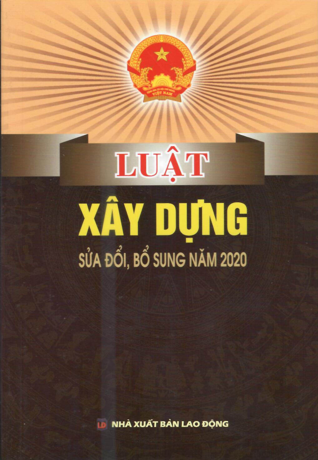LUẬT XÂY DỰNG HIỆN HÀNH
