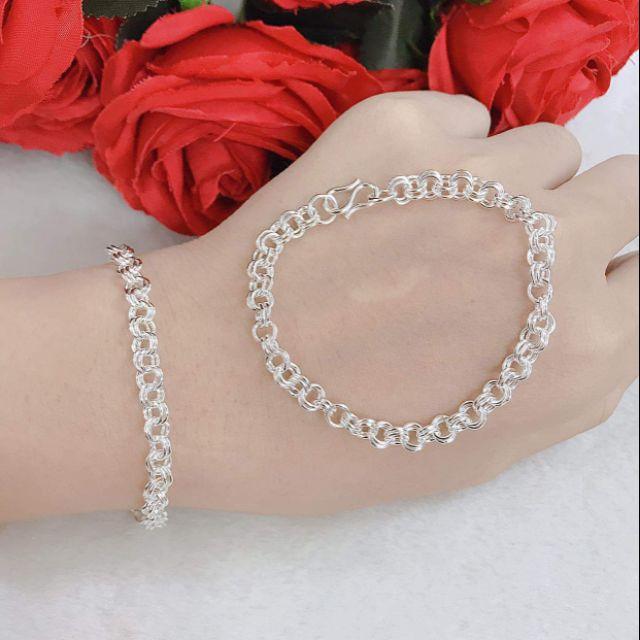 Lắc tay nữ bạc ta