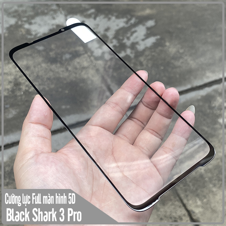 Kính cường lực cho Xiaomi Black Shark 3 Pro Full viền 5D MIETUBL - Hàng Nhập Khẩu