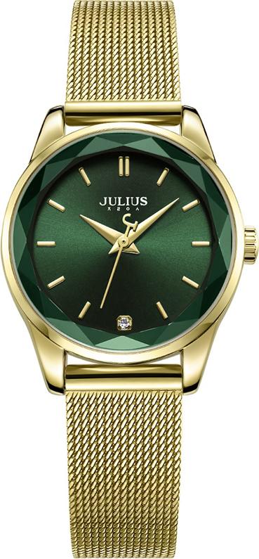 Đồng Hồ Nữ Julius Hàn Quốc JA-1040A Dây Thép