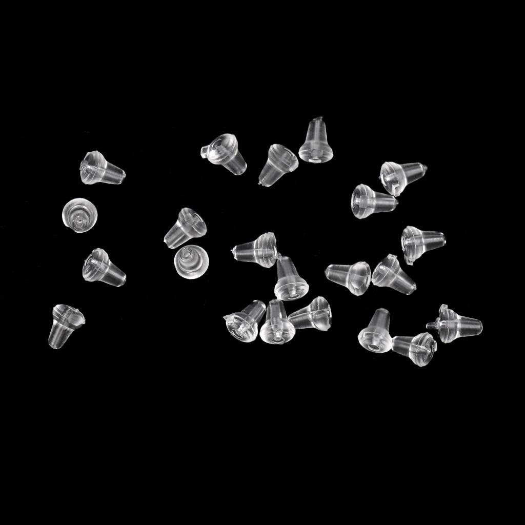 10Pcs Bait Screws with Rings + 20Pcs Hook Stops Stopers Carp Fishing Tackle Rigs