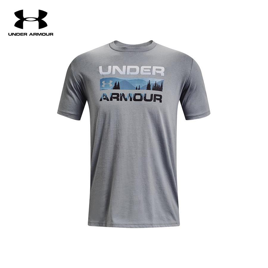 Áo thun tay ngắn thể thao nam Under Armour Stacked Logo Fill - 1361903-035