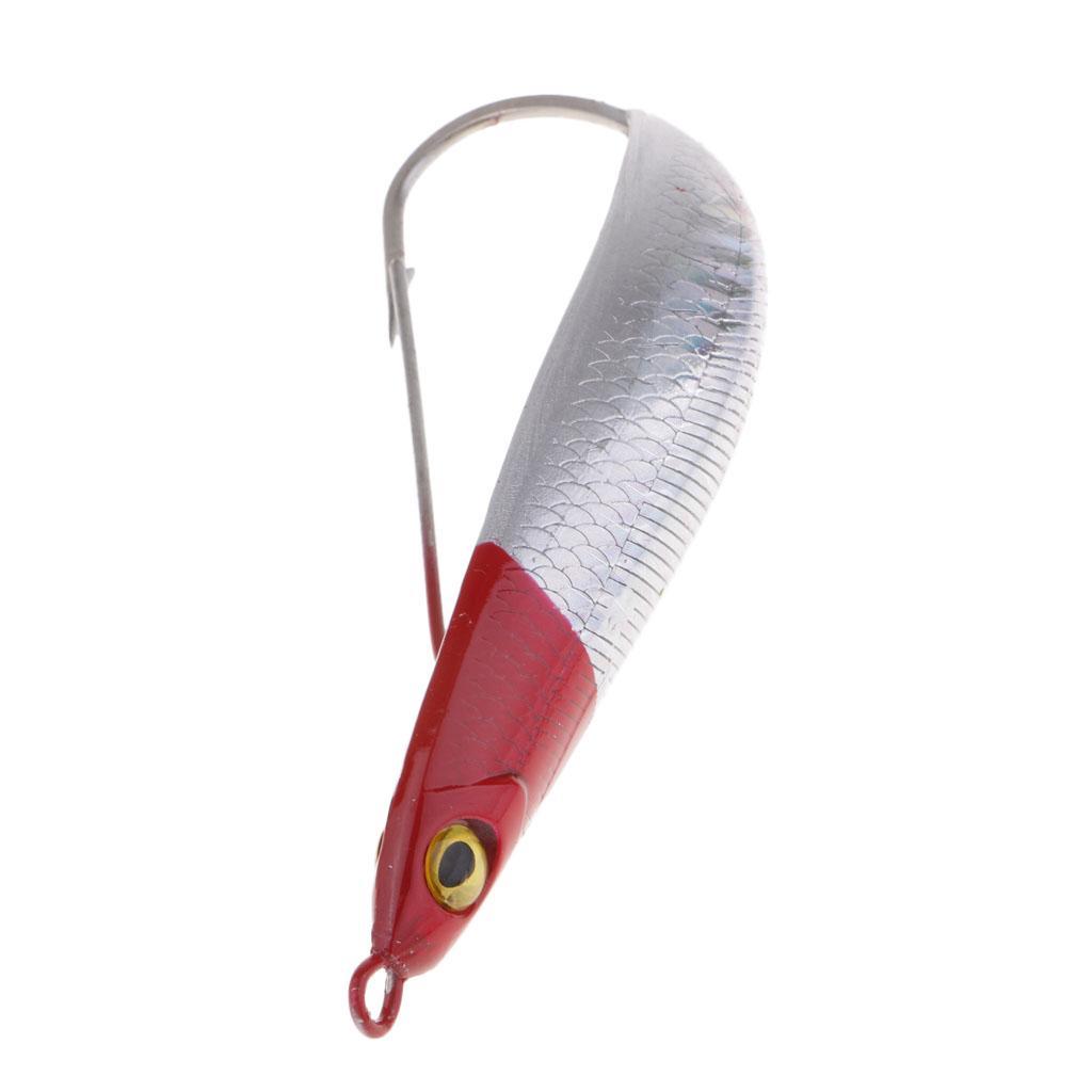 Minnow Spoon Baits 8.8cm 20g Freshwater Saltwater Crankbait Hard Bait Wobblers Ice Fishing Lure
