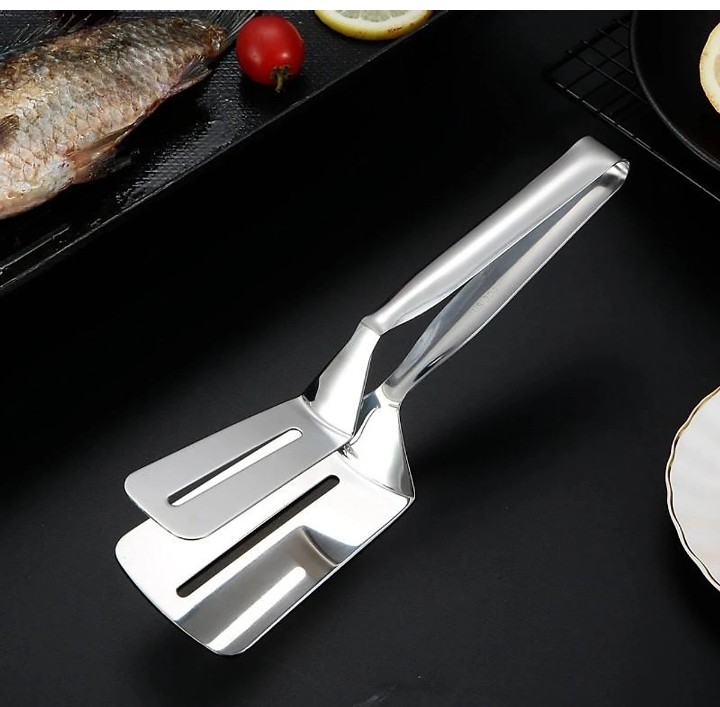 DỤNG CỤ KẸP GẮP THỨC ĂN, ĐỒ ĂN NÓNG. CÂY GẮP THỨC ĂN NHÀ BẾP INOX CAO CẤP CHỐNG HAN GỈ