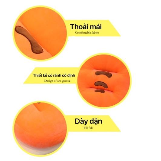 Đệm ghế ngồi tăng chiều cao ghế lái ô tô, xe hơi hình thú, tựa lưng văn phòng dầy dặn không xẹp