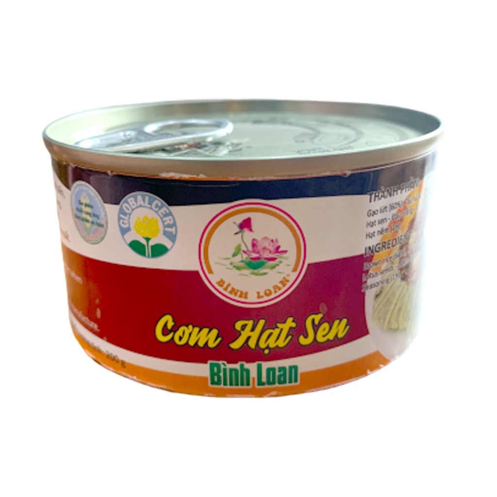 HỘP CƠM HẠT SEN BÌNH LOAN 200G