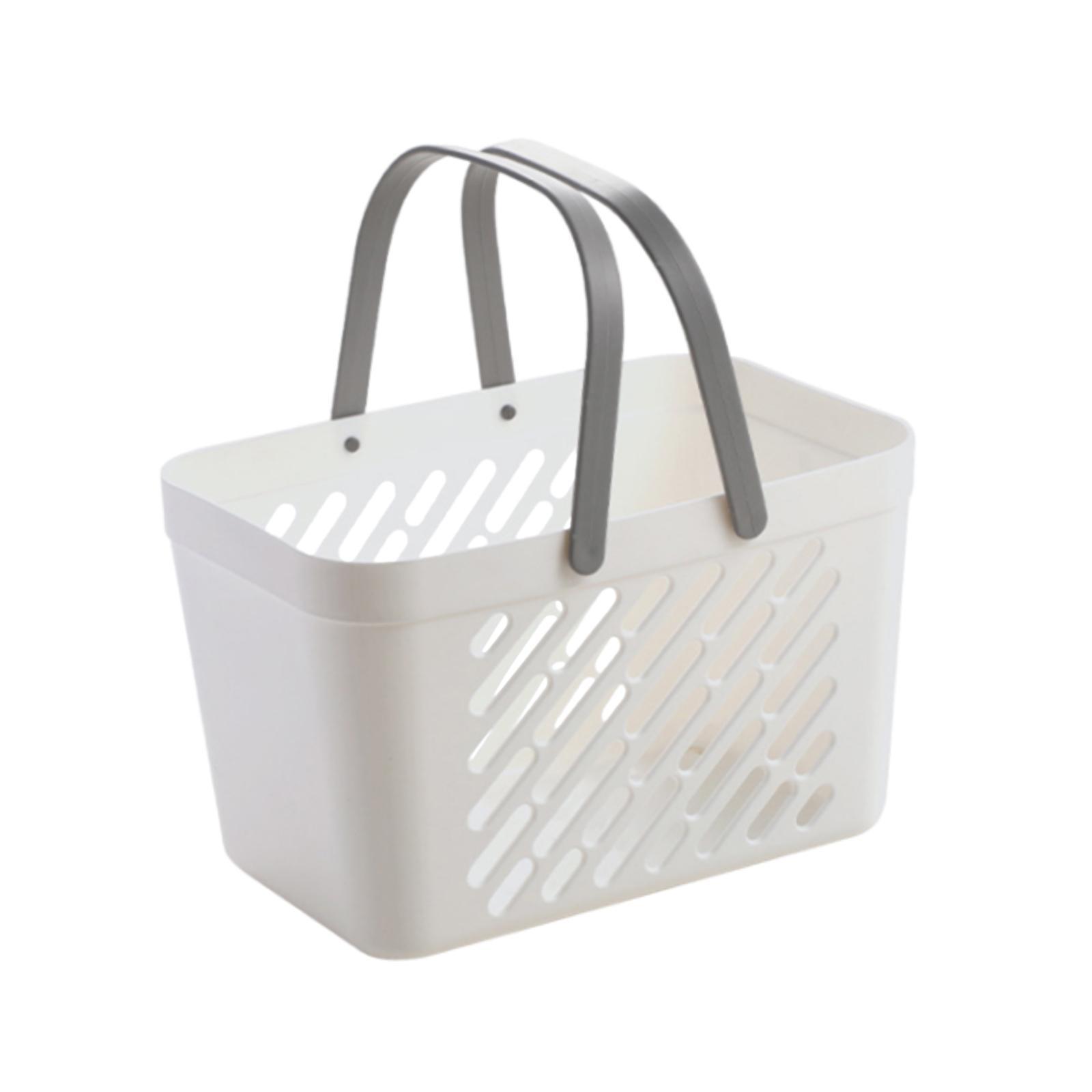 Bathroom Shower  Basket with Handle Storage Bin Ventilated for Camping Gym