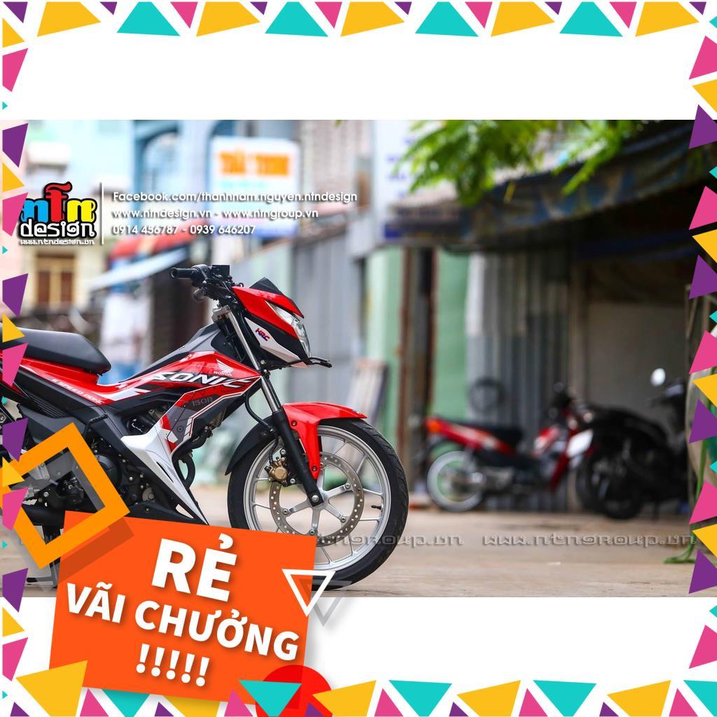Tem Rời Sonic Mẫu Zin Đỏ Trắng Đen
