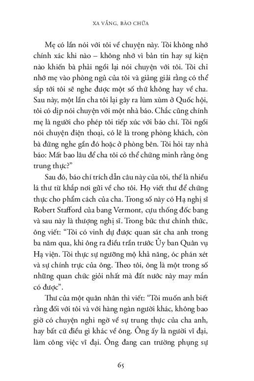 Vì cha chúng tôi nói dối: Hồi ức về sự thật và gia đình, từ cuộc chiến Việt Nam đến tận hôm nay