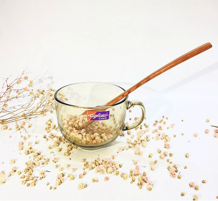 CỐC THỦY TINH MÀU HỔ PHÁCH SANG TRỌNG DUNG TÍCH 480ML, CỐC PHA TRÀ, SỮA, NGŨ CỐC, TRỘN SALAD, HOA QUẢ,...