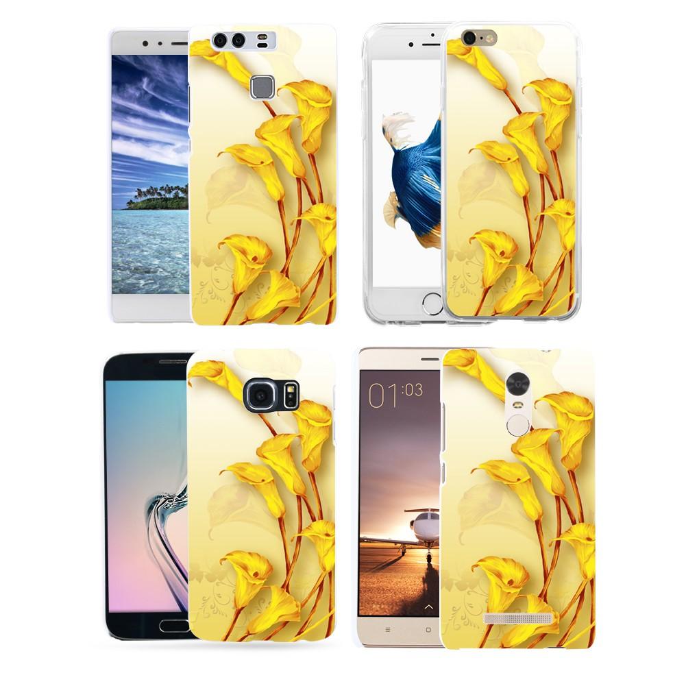Ốp lưng hình hoa Calla Lily cho S7-S7 Edge-S8-S8 plus-Note 5