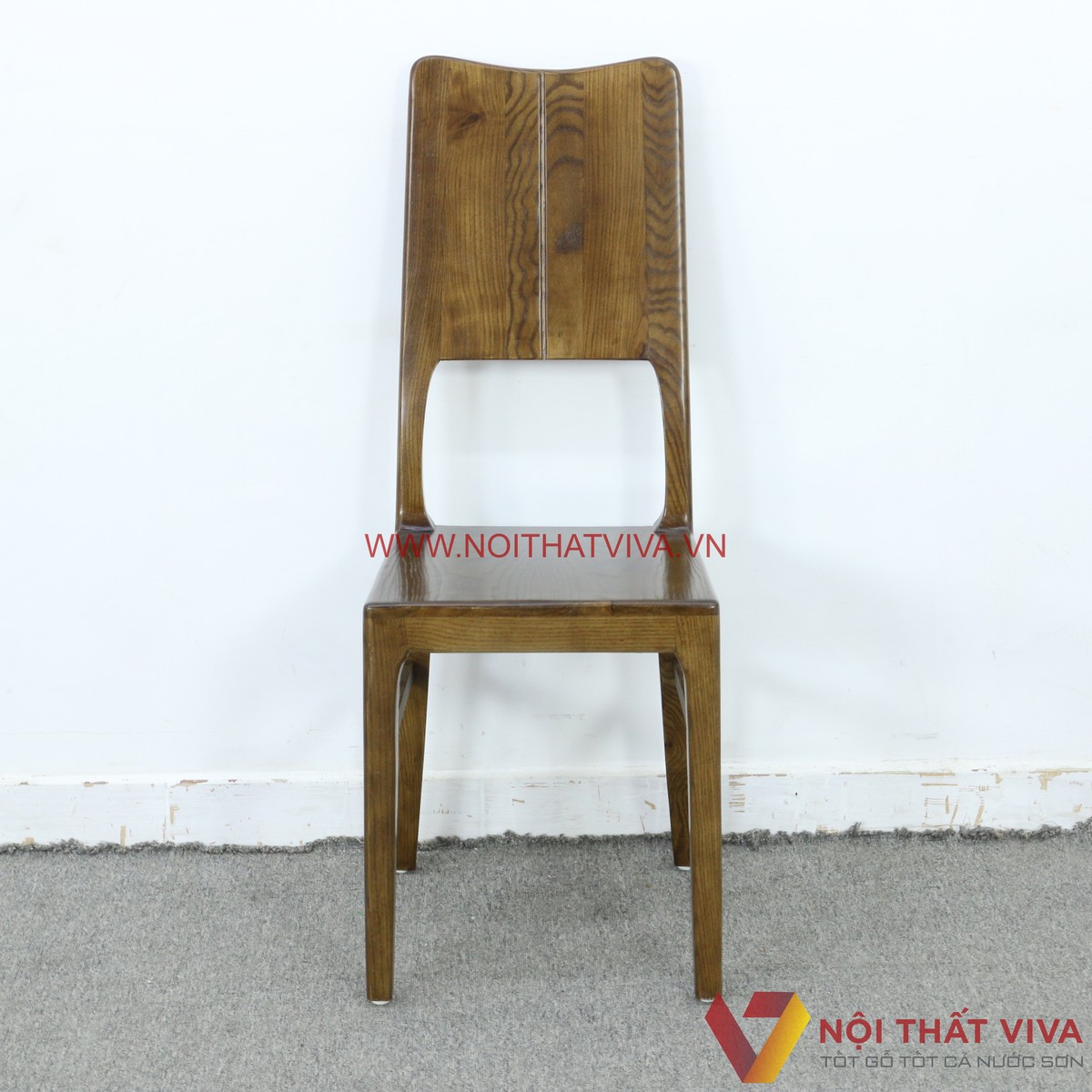 Bộ Bàn Ăn 8 Ghế Gỗ Sồi Nga Chân Chữ U Màu Óc Chó Đẹp Sang Trọng