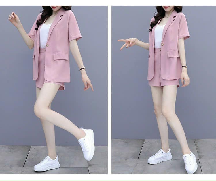 SET VEST SHORT KÈM ÁO THUN