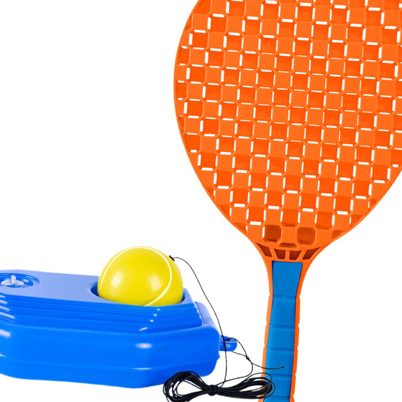 Tennis Trainer Ball with String Tennis Practice Rebounder Tennis Racket Durable Tool Tennis Solo Training for Park Home Gym Exercise