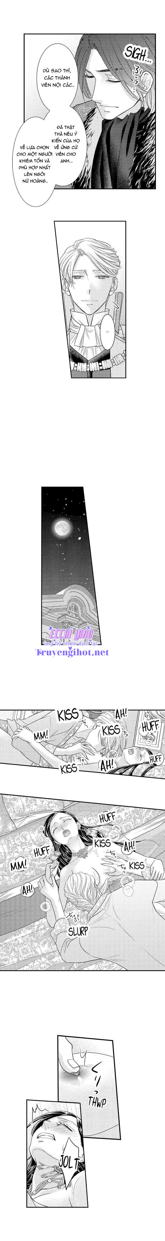 chuyển sinh vào thế giới khác ~ nếu muốn trở thành nữ hoàng hãy tìm cách để được hoàng đế sủng ái vào ban đêm chapter 37.1 4