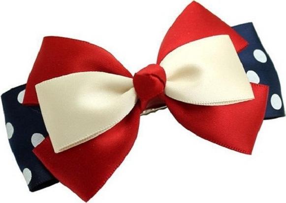 Kẹp Tóc Nữ Ribbon Nơ HNK020