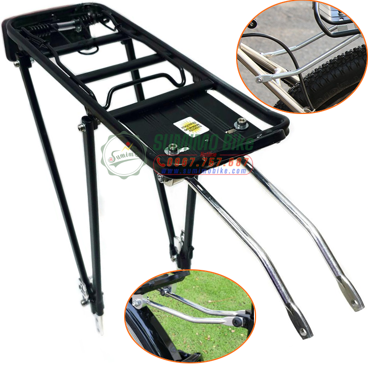 Baga nhôm tuỳ chỉnh độ cao kiểu 1