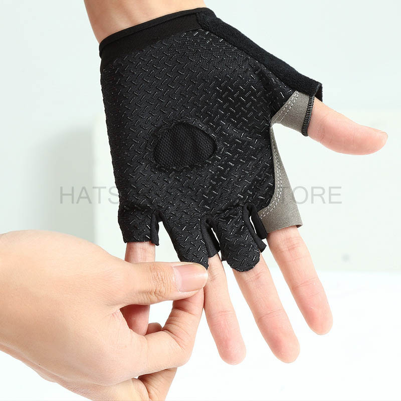 Găng tay thể thao thời trang HATSU HW Basic Sport Gloves, Găng tay đi phượt, Bao tay chạy xe máy, Xe đạp | Bao tay cụt ngón bảo vệ bàn tay đa năng