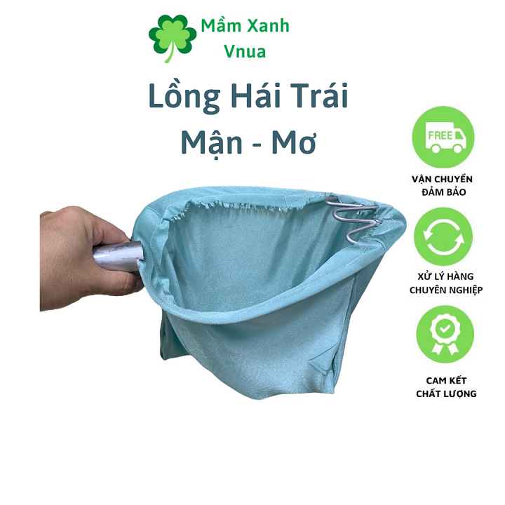 Lồng Hái Trái Cây - Vợt Hái Trái Cây - Mận - Mơ - Quả Chùm Chuyên Dụng