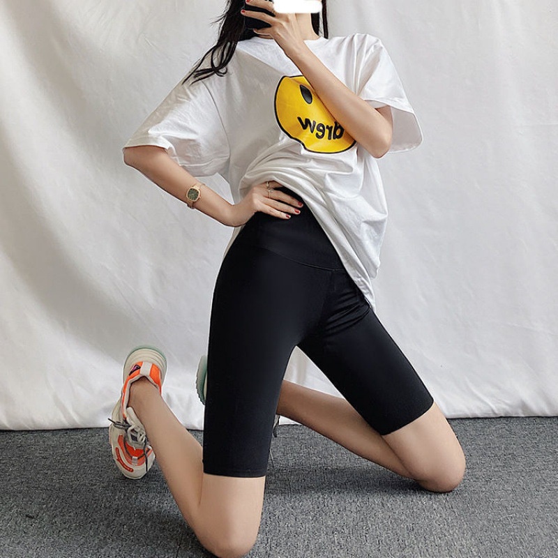 Quần legging lửng,Quần legging ngố đùi cạp chun siêu mịn