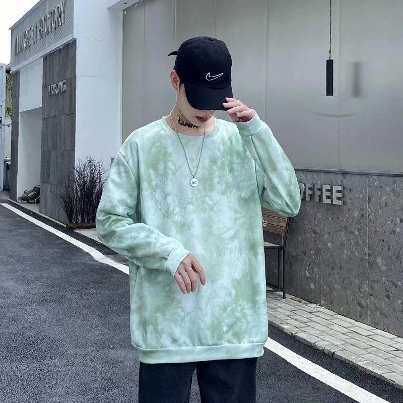 Áo Thun Tay Dài Form Rộng Phong Cách Hàn Quốc Size M-5Xl Cho Nam