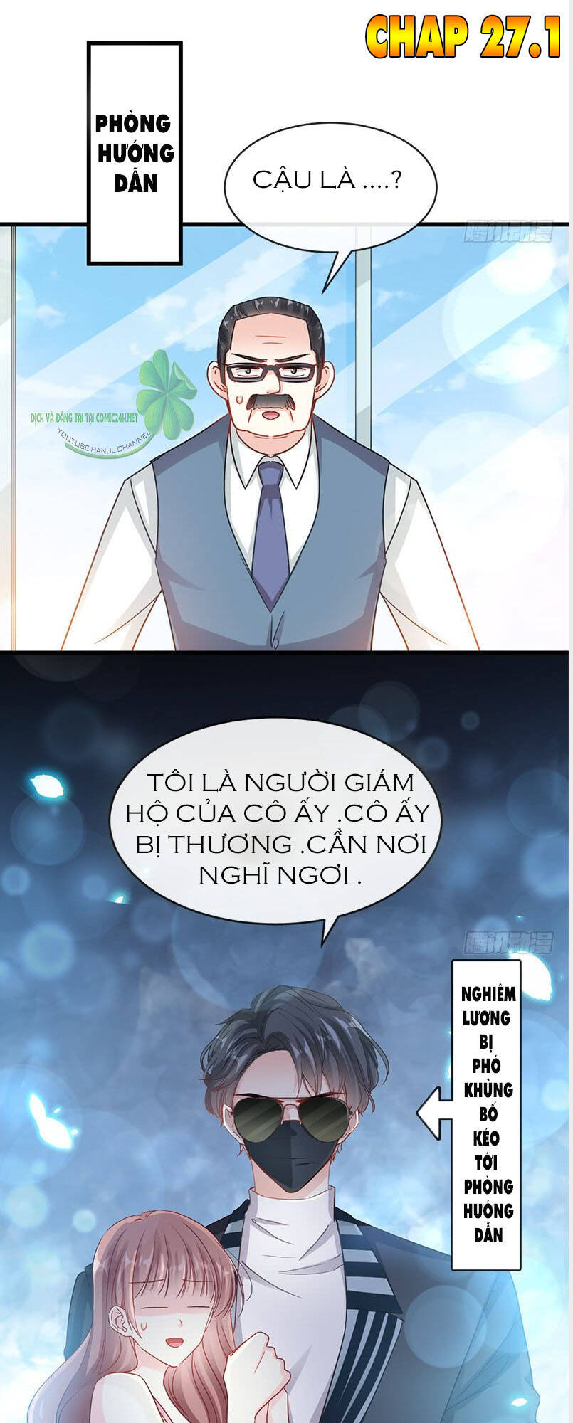 bá đạo tổng tài nhẹ nhàng yêu chapter 27.1 2