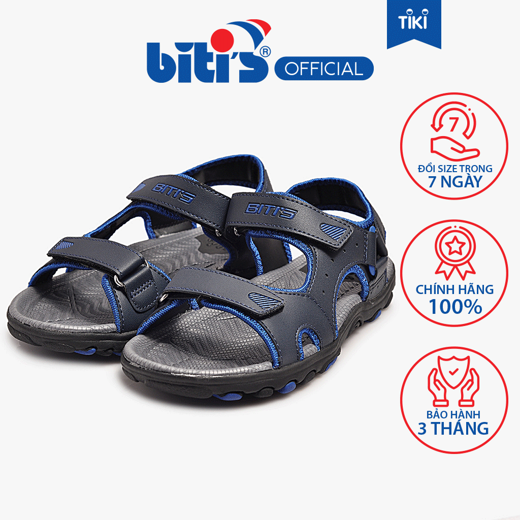 Sandal Si Cao Su Bé Trai Biti's BRB000500XNH (Xanh Nhớt)