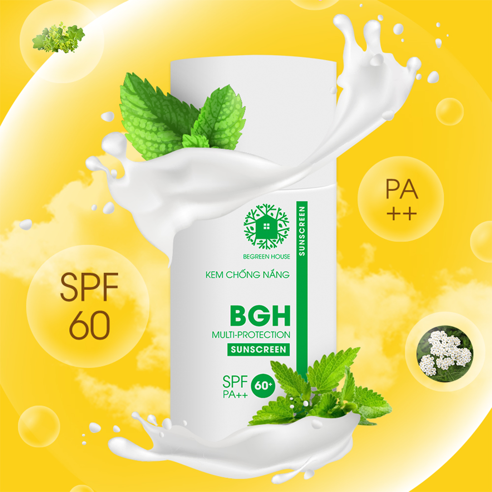 Kem chống nắng BeGreen House (50ml)