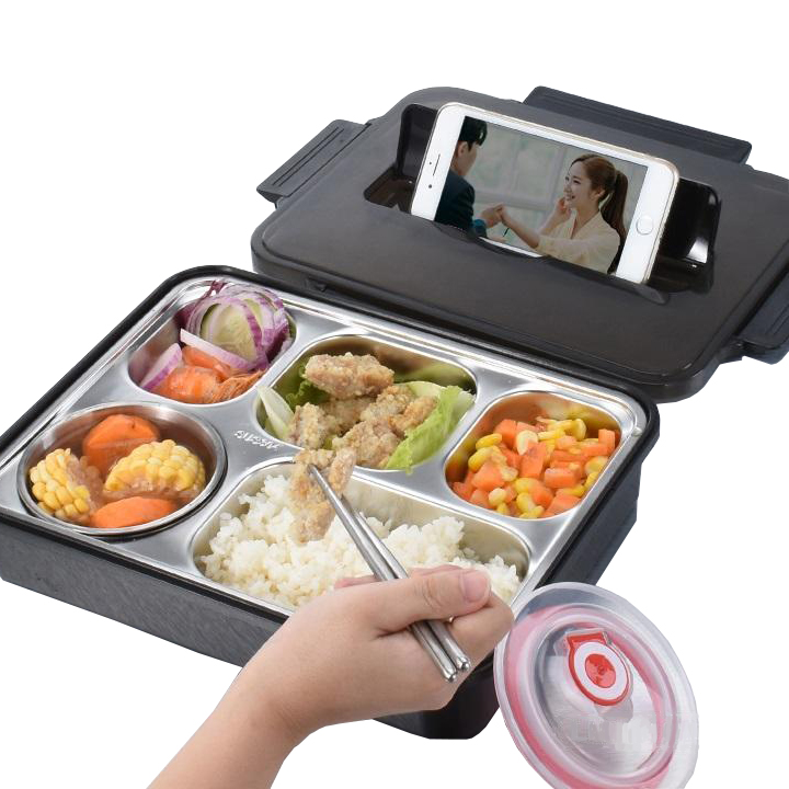 Hộp cơm cách nhiệt bằng thép không rỉ Nhật Bản