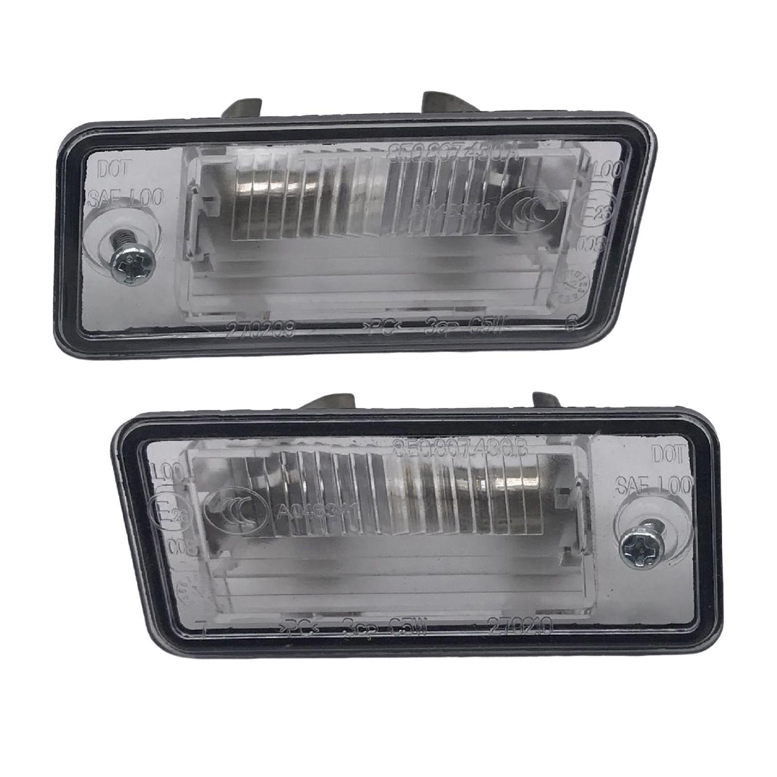 Plate Light Assemblies 8E0807430A/B for A4 B7 Stable Performance Convenient Installation