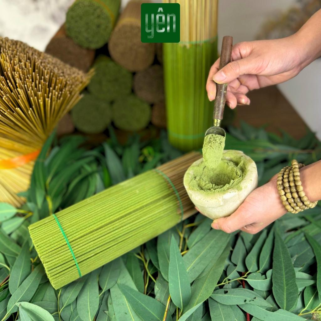 Nhang Thảo Mộc 1kg Giá Sỉ Quế Khuynh Diệp Hương Bài Loại 23-30-40cm 800-700-500 Thanh Yên Tự Nhiên - Quế Chi