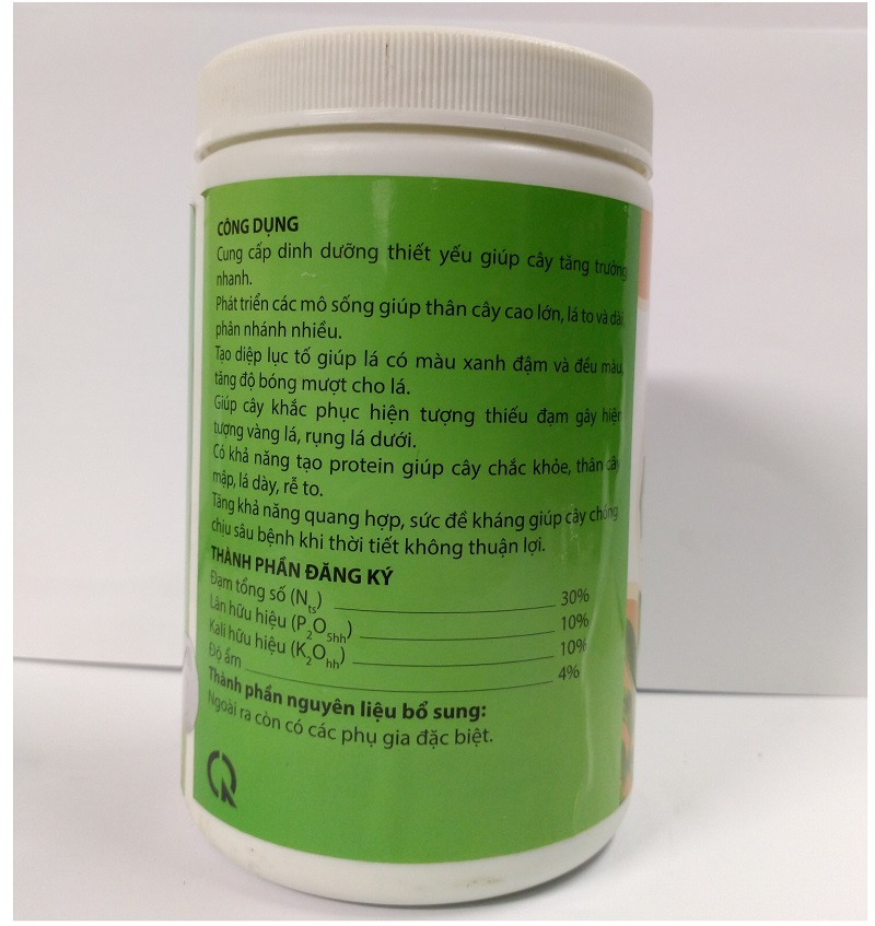 Phân bón hỗn hợp NPK SIAMB 16 NPK 30-10-10, thân cây cao - lá to dài, phân nhánh nhiều 500gr.