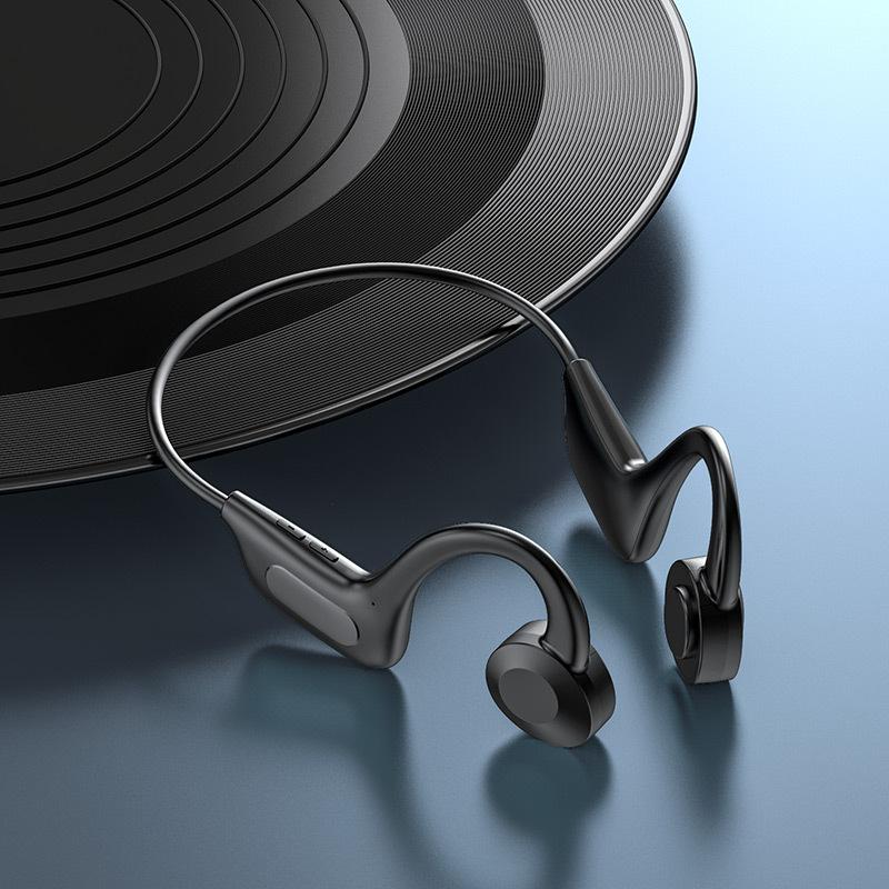 Dẫn Truyền Xương Tai Nghe Không Dây Bluetooth Chống Thấm Nước Thoải Mái Mặc Mở Tai Trọng Lượng Nhẹ Không-Tai Nghe Nhét Tai Thể Thao