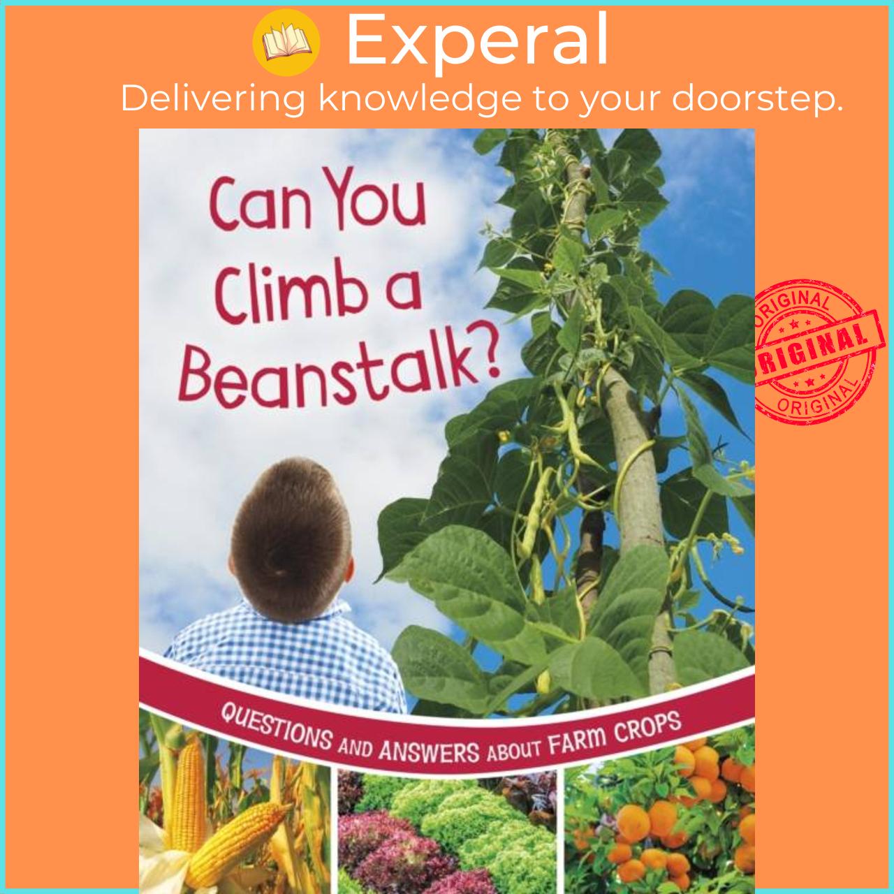 Sách - Can You Climb a Beanstalk? - Questions and Answers About Farm Crops by Katherine Rawson (UK edition, hardcover)